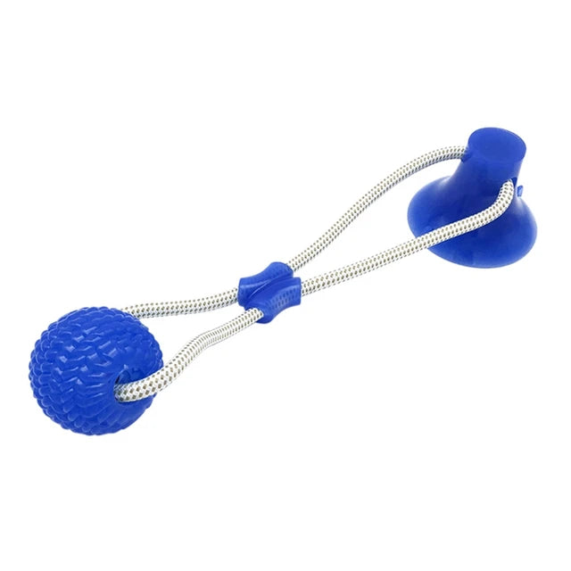 Interactive Silicone Suction Cup Dog Ball Toy