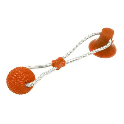 Interactive Silicone Suction Cup Dog Ball Toy