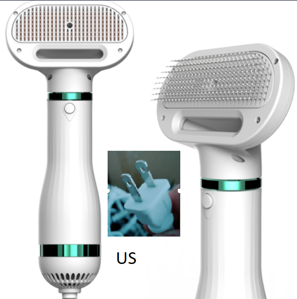 2-in-1 Pet Blow Dryer and Comb