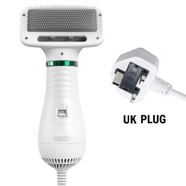2-in-1 Pet Blow Dryer and Comb