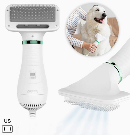 2-in-1 Pet Blow Dryer and Comb